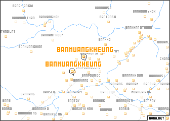 map of Ban Muangkheung