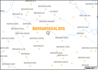 map of Ban Muang Khlong