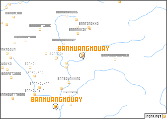 map of Ban Muangmouay