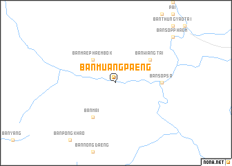 map of Ban Muang Paeng