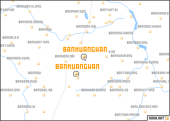 map of Ban Muang Wan