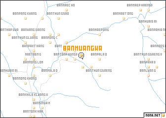 map of Ban Muang Wa