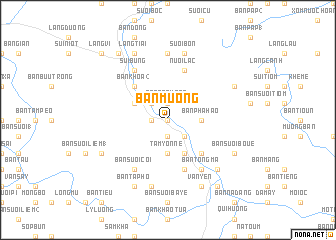 map of Bản Muông