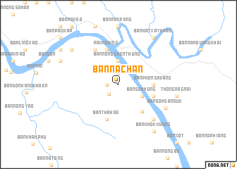 map of Ban Na Chan