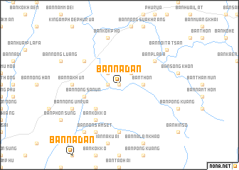 map of Ban Na Dan