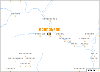 map of Ban Nadèng