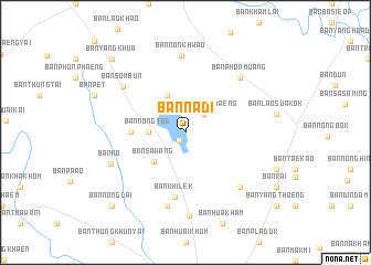 map of Ban Na Di