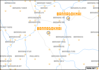 map of Ban Na Dok Mai