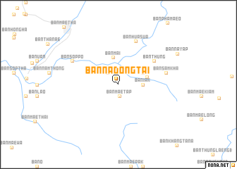 map of Ban Na Dong Tai