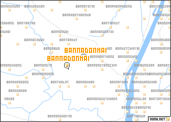 map of Ban Na Don Mai