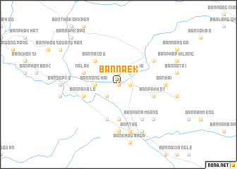 map of Ban Naèk