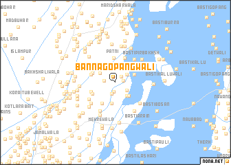 map of Banna Gopāngwāli