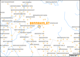 map of Ban Na Hin Lat