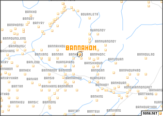 map of Ban Nahôm