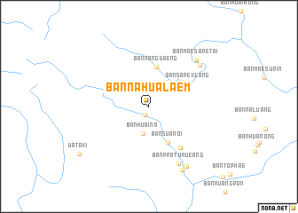 map of Ban Na Hua Laem