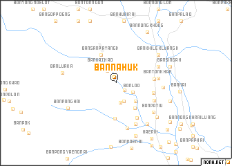 map of Ban Na Huk