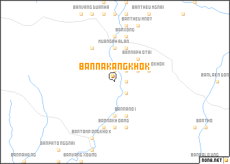 map of Ban Nakang Khôk