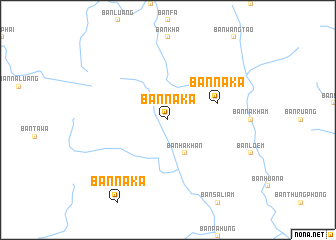 map of Ban Na Ka