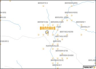 map of Ban Nakè