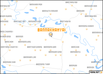 map of Ban Na Kham Yai