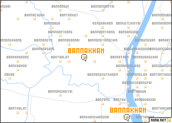 map of Ban Na Kham