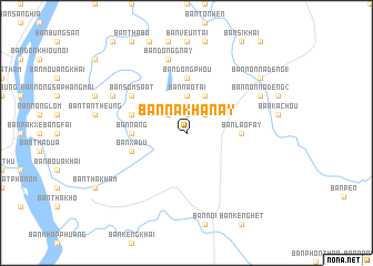 map of Ban Nakhanay