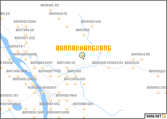 map of Ban Nakhangxang