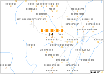 map of Ban Na Khao