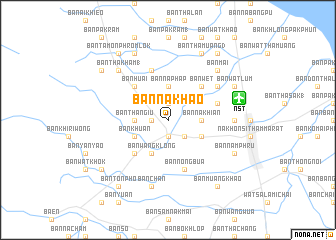 map of Ban Na Khao