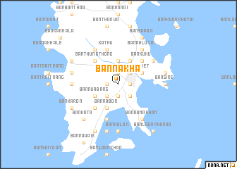 map of Ban Na Kha