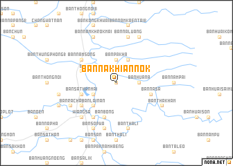 map of Ban Na Khian Nok