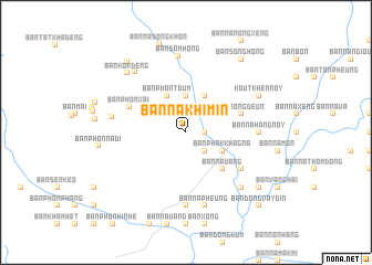 map of Ban Nakhimin