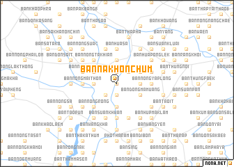 map of Ban Nakhon Chum