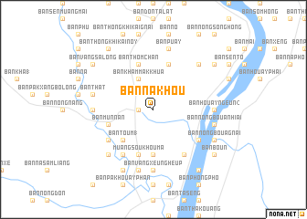 map of Ban Nakhou