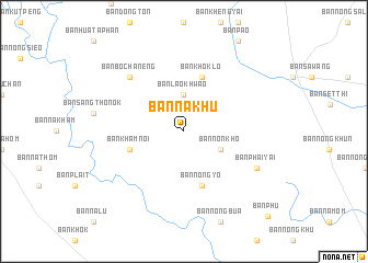 map of Ban Na Khu