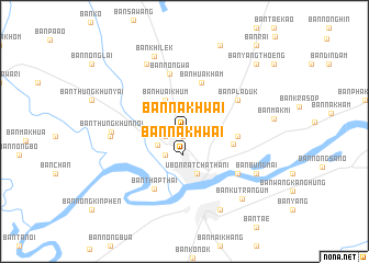 map of Ban Na Khwai