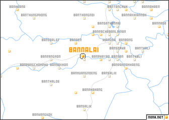 map of Ban Na Lai