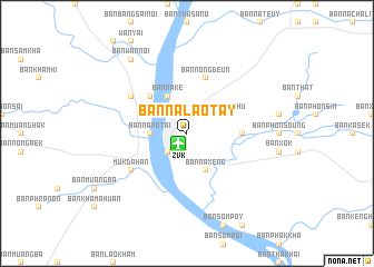 map of Ban Nalaotay