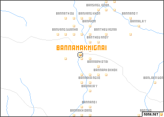 map of Ban Namakmi Gnai