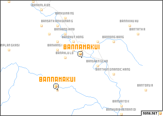 map of Ban Na Makui