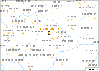 map of Ban Namén