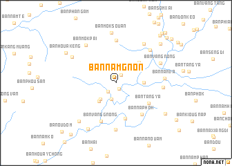 map of Ban Namgnon