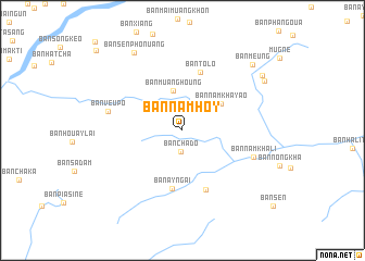 map of Ban Namhoy