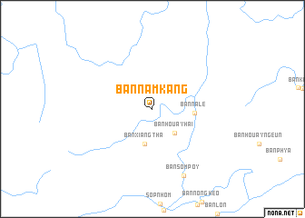 map of Ban Namkang