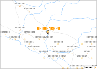 map of Ban Namkapo