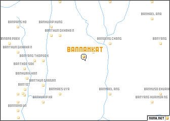 map of Ban Nam Kat