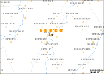 map of Ban Nam Kiam