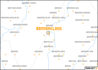 map of Ban Nam Klang