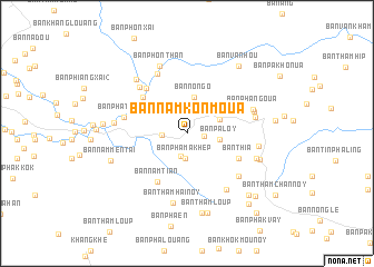 map of Ban Namkonmoua