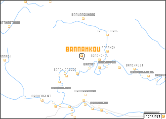 map of Ban Namkou